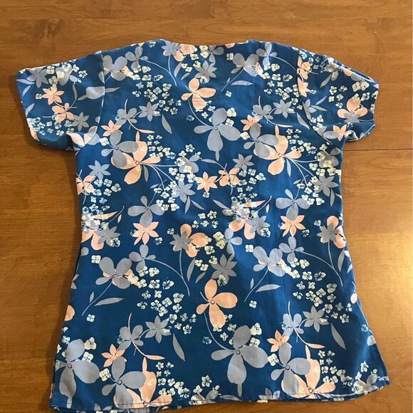 Dickie’s scrub top black label - Picture 2 of 5